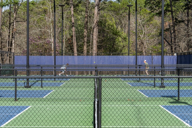 Pickleball is a popular activity in Hot Springs Village.