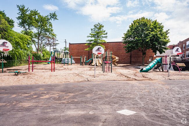 There are plenty of fun ways to play at Kensington Intermediate School in Rocky River.