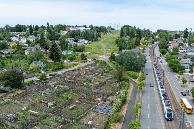 South Beacon Hill has many community gardens for its residents with a green thumb to enjoy.