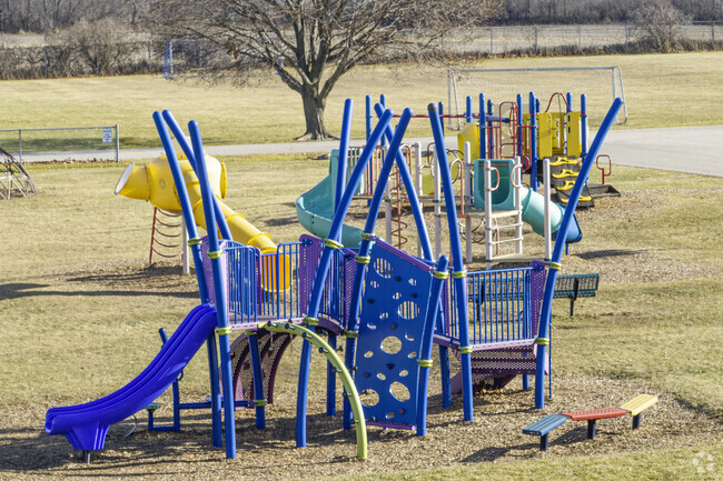 Kids will never want to leave the playground at Somers Elementary School.