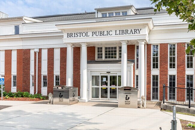 The main branch of the Bristol Public Library is on High St. in Federal Hill.