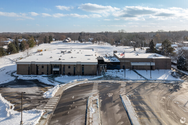 University Hills Elementary School aerial view.