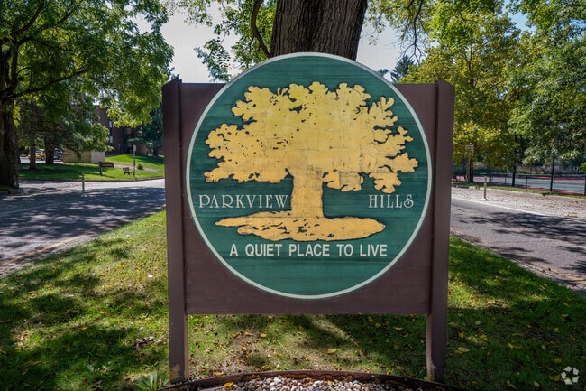 Parkview Hills is a planned community featuring 295 condos, 450 apartments, and 42 homes.
