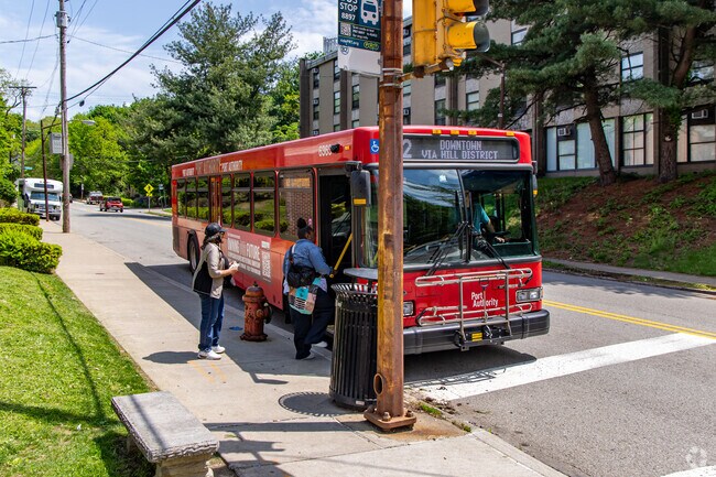 PRT buses flow through Middle Hill for all residents.