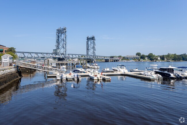 Boating is a popular activity in Downtown Portsmouth.