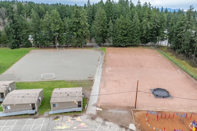 Louisa May Alcott Elementary School fields.