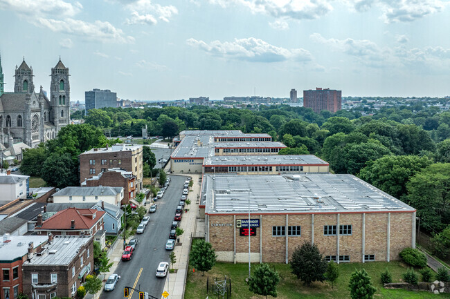 Barringer Academy of S.T.E.A.M. in Newark serves 1,263 students in grades 9-12.