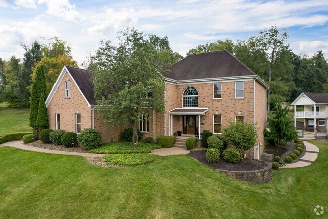 New Eagle homes perch on hills overlooking the Monongahela River valley for stunning views.