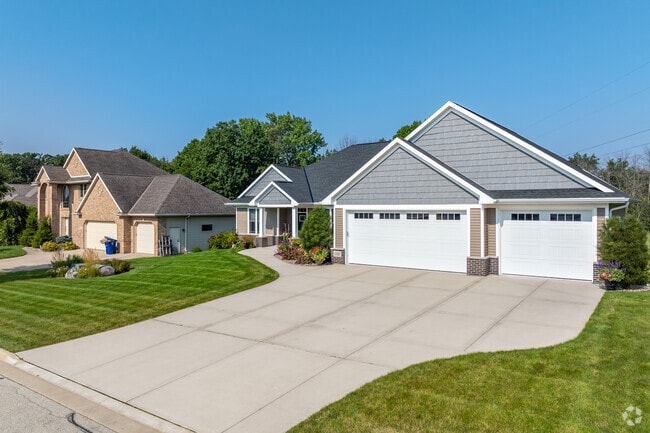 The Wilder Park neighborhood has some larger newly built ranch homes.
