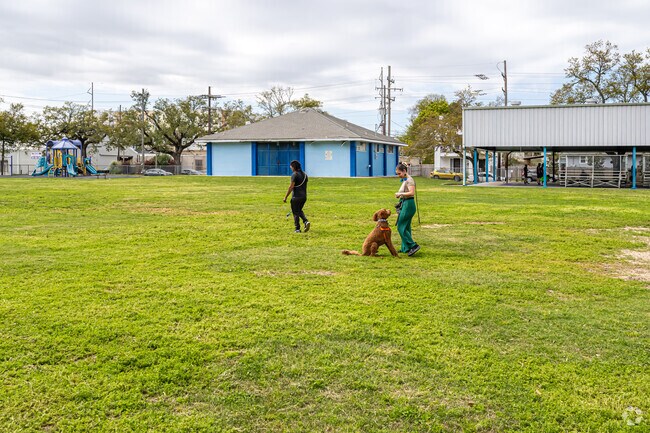 Enjoy playing with your pets at Comisky Park.