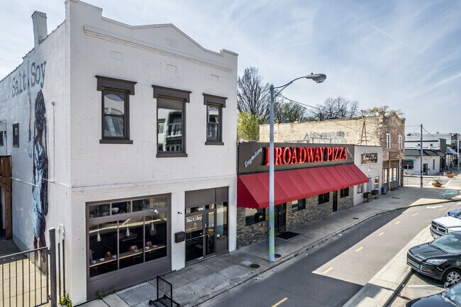 There's an eclectic collection of shops on Broad Avenue.