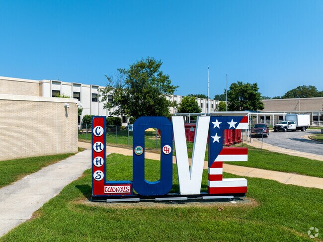 CHHS serves about 800 students in grades 9–12 in Colonial Heights.