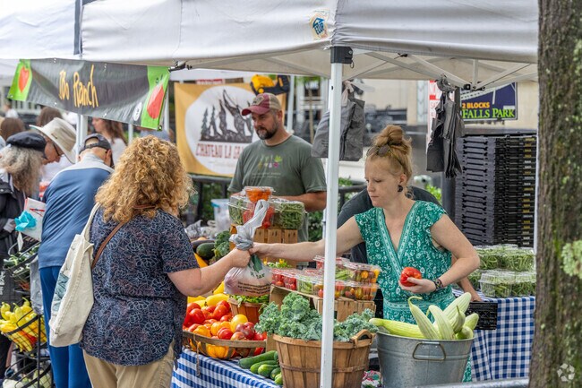 There are many farmers markets all around Greater Sullivan and Greenville, SC.