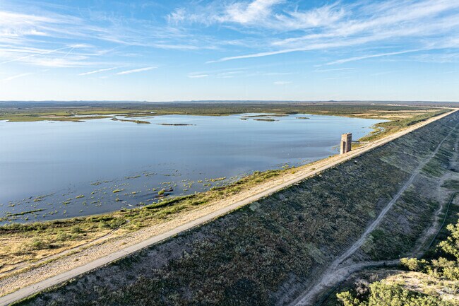 The OC Fisher Reservoir is a large man made lake that San Angelo locals use for recreation.