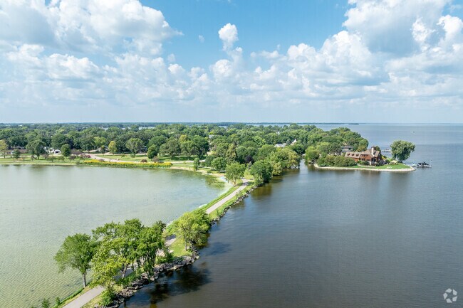Millers Bay is located on the coast of Lake Winnebago.