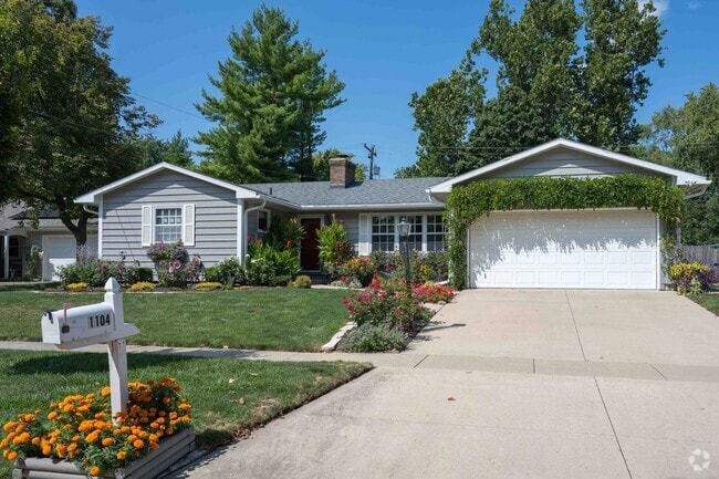 A popular home style in Bolten Field are large ranch-style homes with an attached garage.