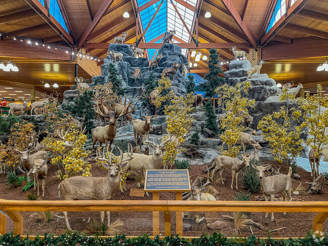 Check out the 126 mount, Conservation Mountain at Cabela's near Marion.