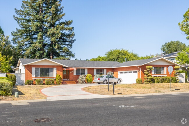 A classic 1950s ranch style home in West San Jose.