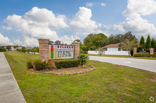 Clark Elementary is located in the West Meadows neighborhood in Tampa.