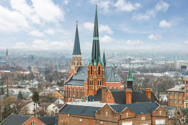 This beautiful Zion Lutheran Church is located right in the middle of Renaissance Pointe.