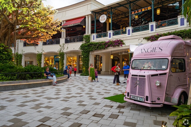 Angie's ice cream truck in The Square in Downtown West Palm Beach.