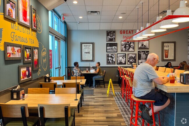 McAllister's Deli offers handcrafted sandwiches in Springtree Lakes.