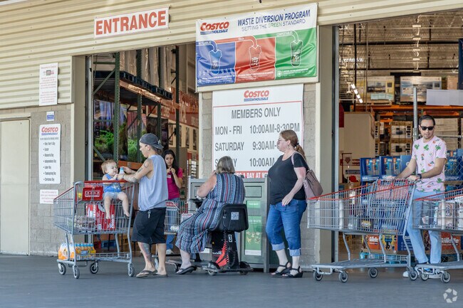 Nearby residents can stock up with bulk items at the Chico Costco.