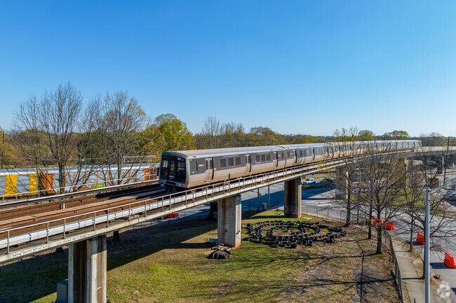 The West End neighborhood has a stop for the MARTA train.