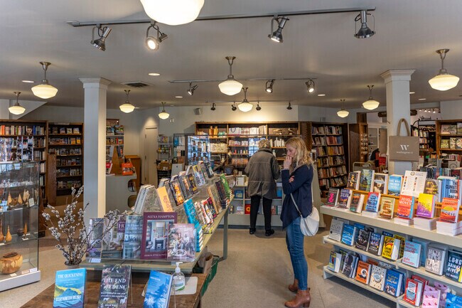 Residents find a great selection of books at the Hickory Stick Bookshop in Washington.