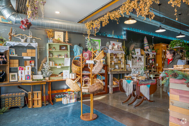 Lakota Made is a local shop selling various crafts in the Old Town district of Mankato.