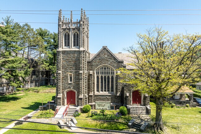 Wynnfield Presbyterian Church's Sunday services include music, singing, and prayer.