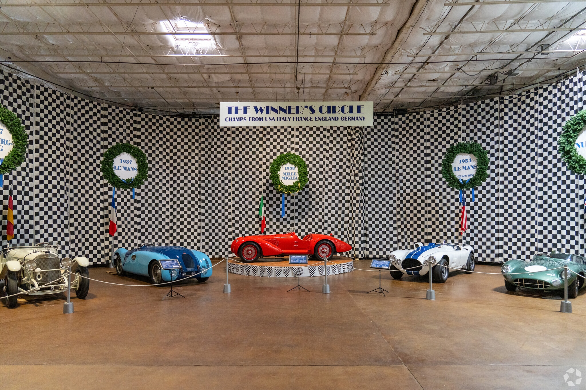 The Simeone Auto Museum features a vast array of famous and historic cars in Eastwick.