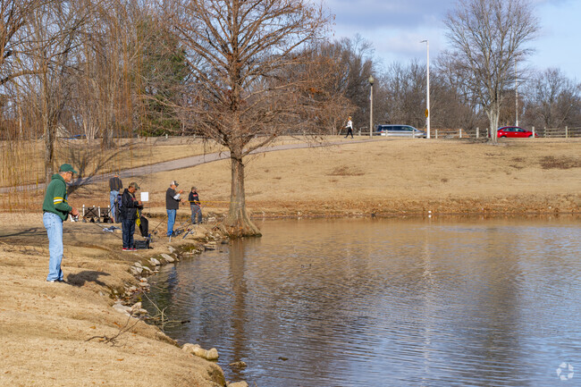 Some of Bartlett parks' ponds are regularly stocked by the Tennessee Wildlife Resources Agency.