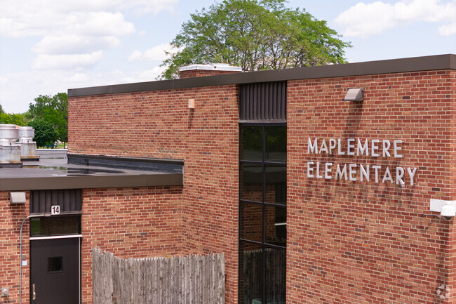 Students at Maplemere Elementary School score at least 50% proficient in math.