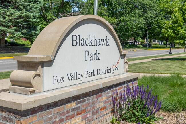 Blackhawk Park is part of the Fox Valley Park District in Aurora.