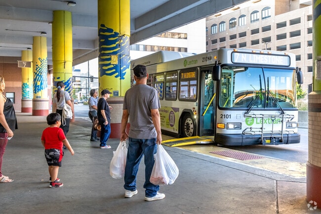 Lextran offers McConnell's Trace residents access to a network of 25 bus routes.