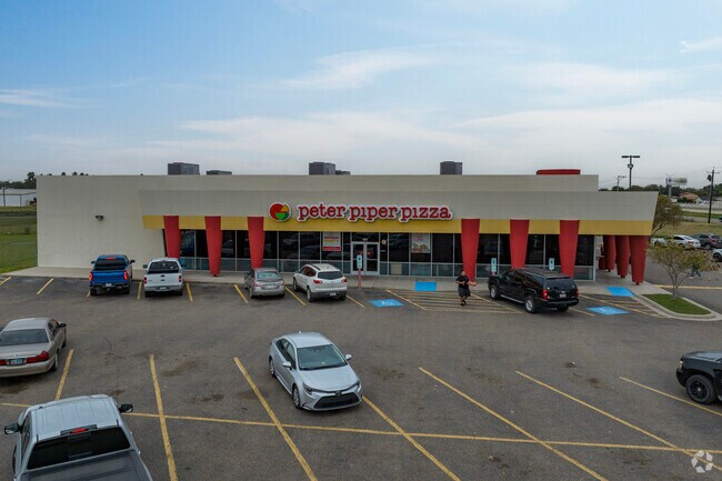 Peter Piper Pizza Restaurant is located on the north side of Palmview, Texas.