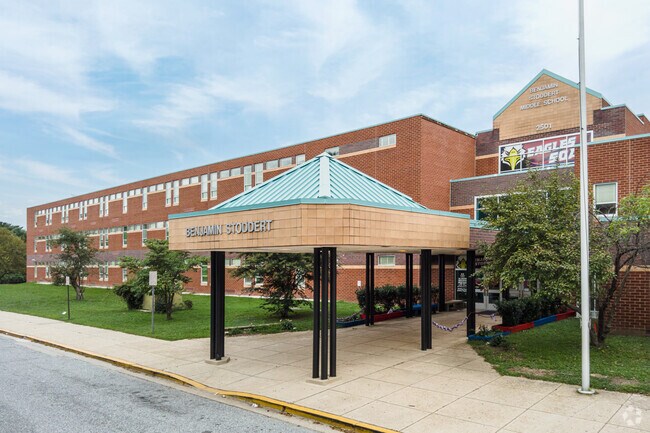 Benjamin Stoddert Middle School in Marlow Heights is the home of the Eagles.