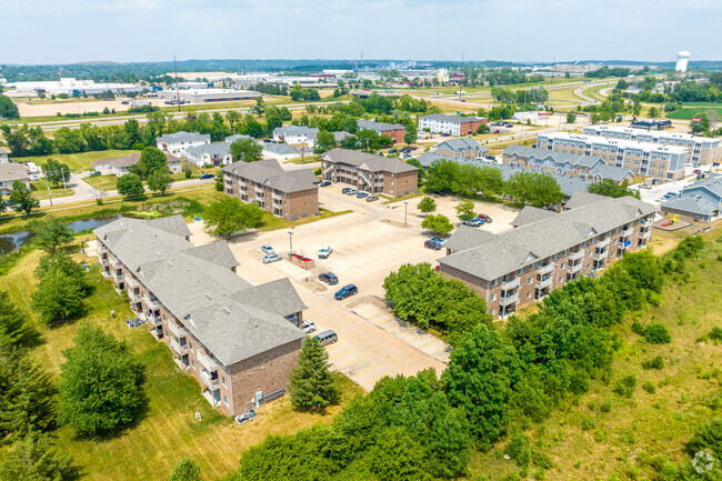 Aerial View of Property
