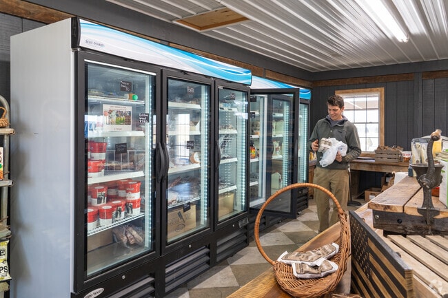 Local farmers sell fresh produce and preserved goods at Burley's Harvest Market.