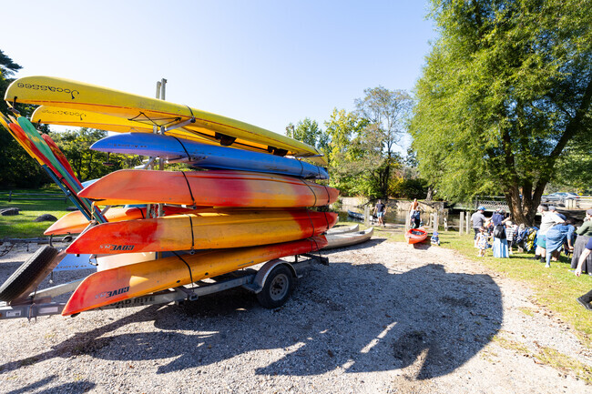 NID 537910 Paul T. Given park is a popular spot to begin kayaking or canoeing down the river.