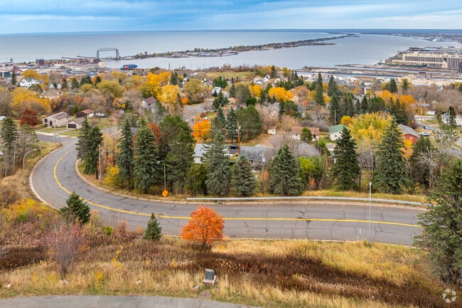 The Skyline Scenic Overlook provides great views from Duluth Heights.