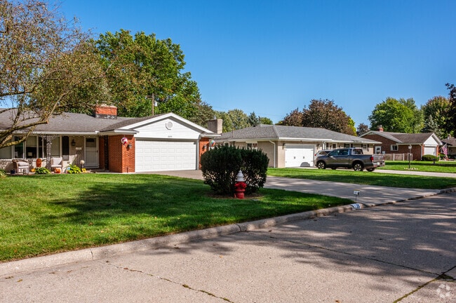 Bungalow style homes give Southwyck its warmth and charm.