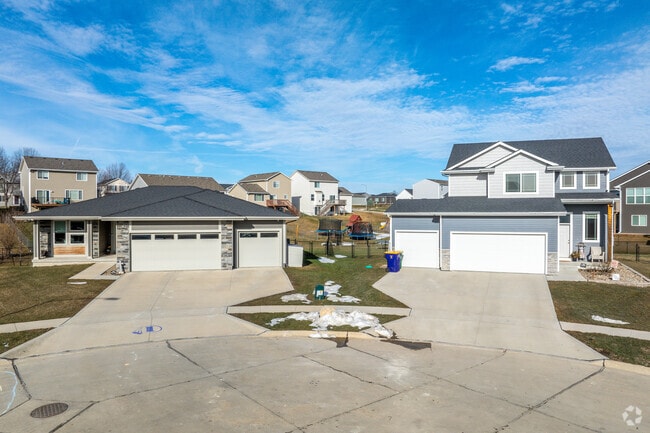New-construction homes in Indianola come in all shapes and sizes.