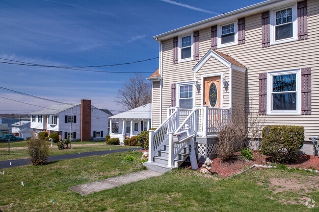 Cozy homes in South Swansea feature scenic water views along the river.