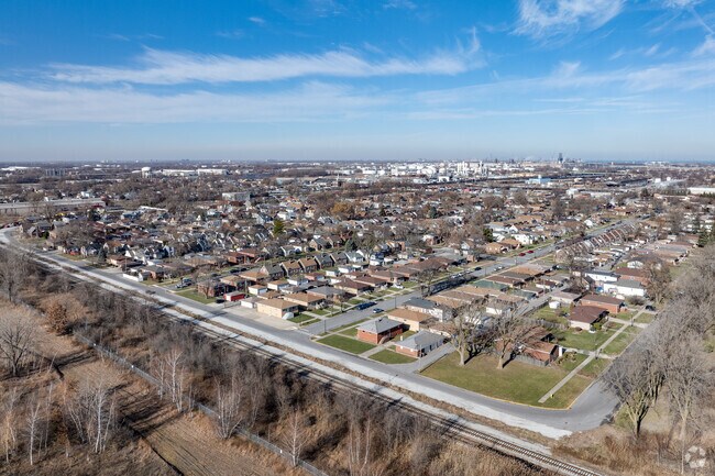 The East Calumet area is surrounded by industrial property to the south and east.