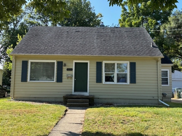 Front view of home