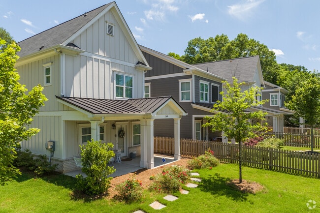 New construction modern home bring updated style to Whitlock, blending contemporary design with Southern charm.