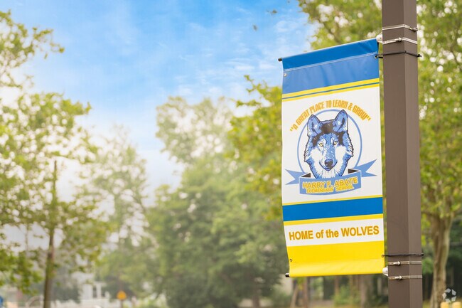 Harry F. Abate Elementary School is home of the Wolves.