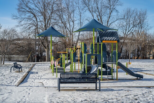 The playground at Terra Linda Park is a thrill to explore.